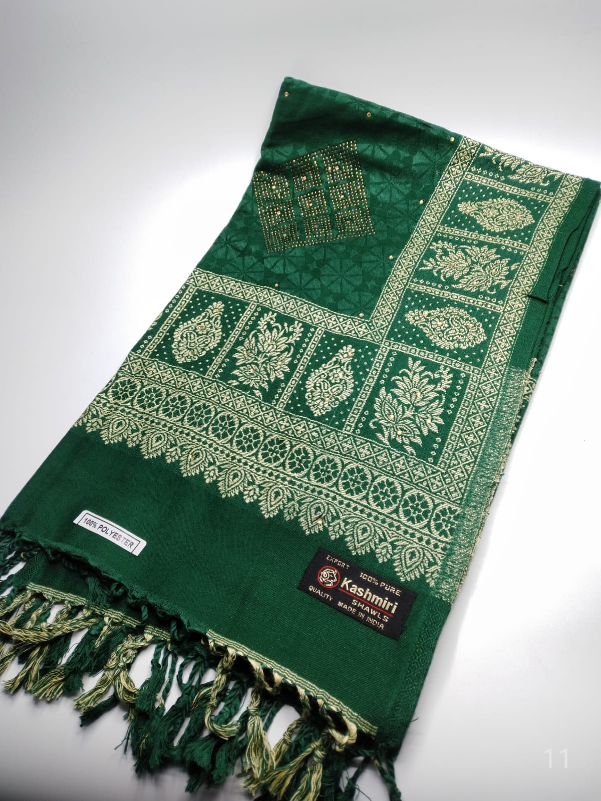 5114 قياس 200*100سم شال كشميري مشجر