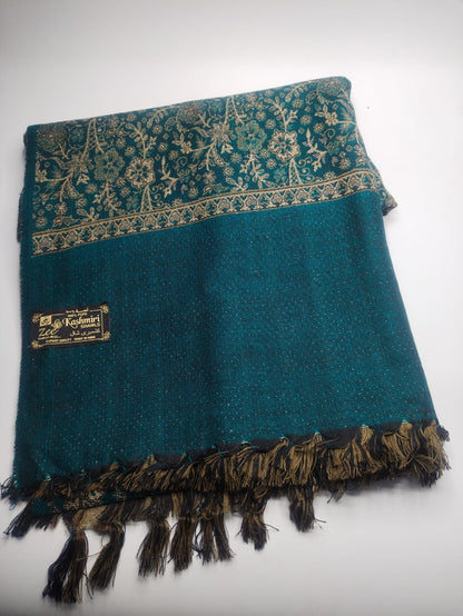 5082 قياس 200*100سم شال كشميري اصلي مشجر