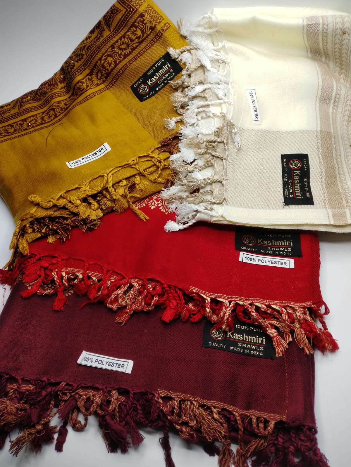 5110 قياس 200*100سم شال كشميري مشجر