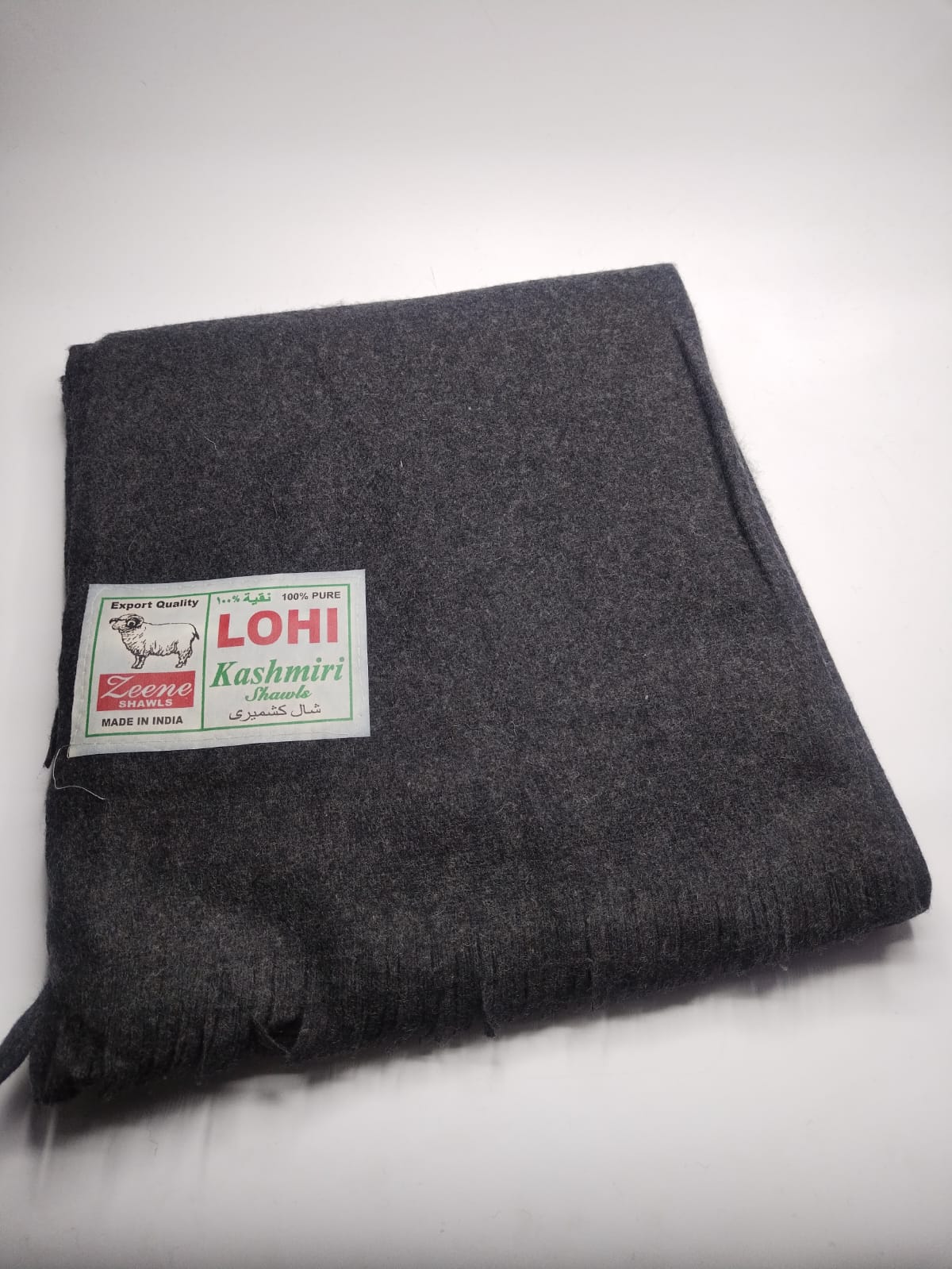 5081 قياس 220*130سم شال ثقيل كشميري اصلي ساده
