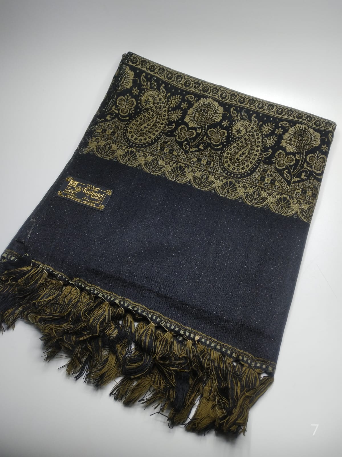 5108 قياس 200*100سم شال كشميري مشجر