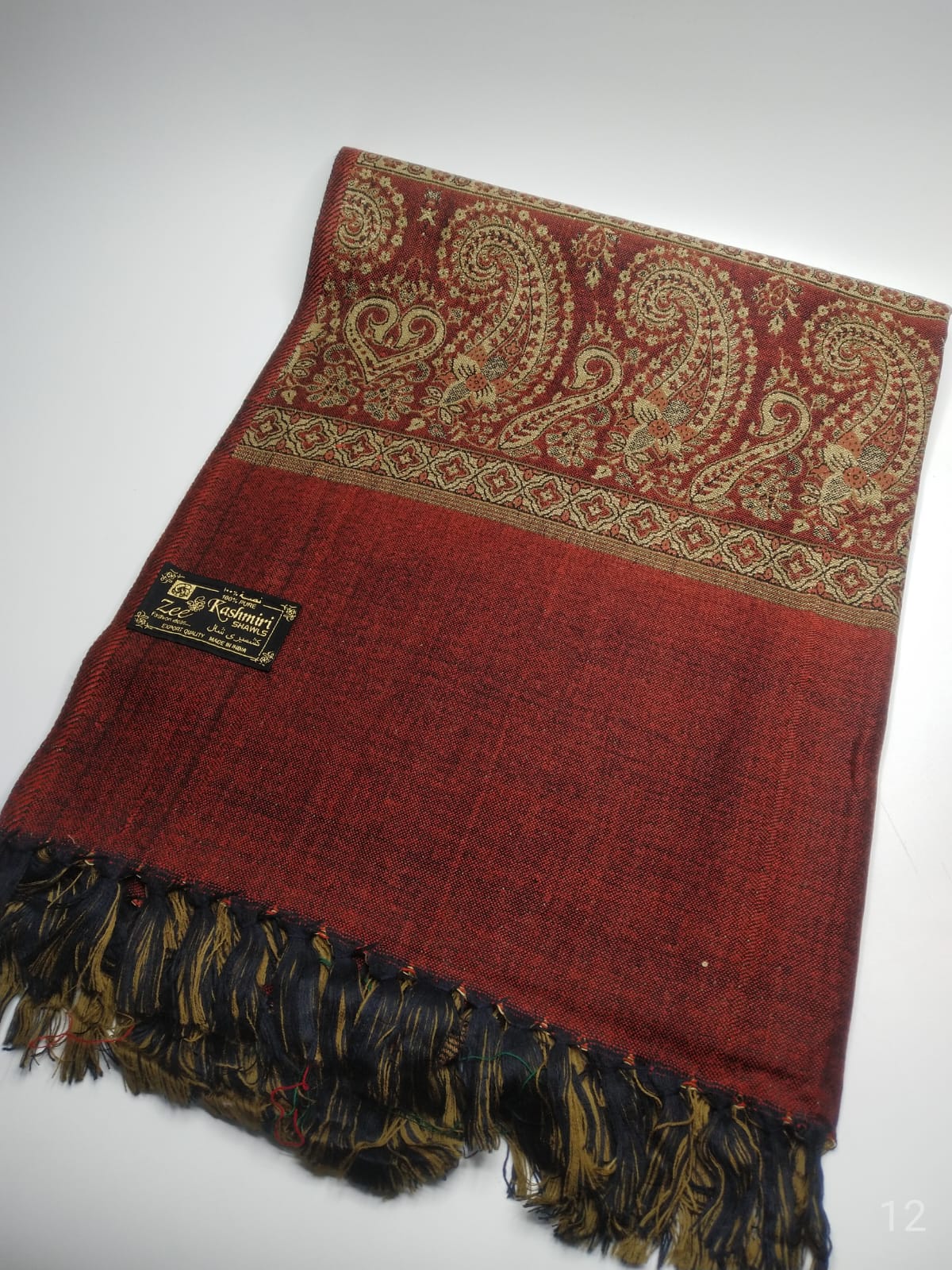 5108 قياس 200*100سم شال كشميري مشجر