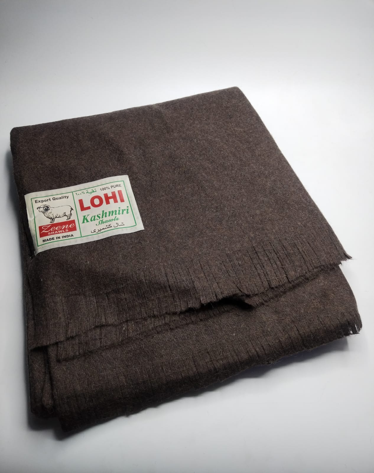 5081 قياس 220*130سم شال ثقيل كشميري اصلي ساده