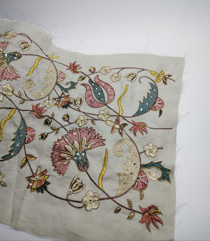 Online لينن مطرز كلفه 17" 5117