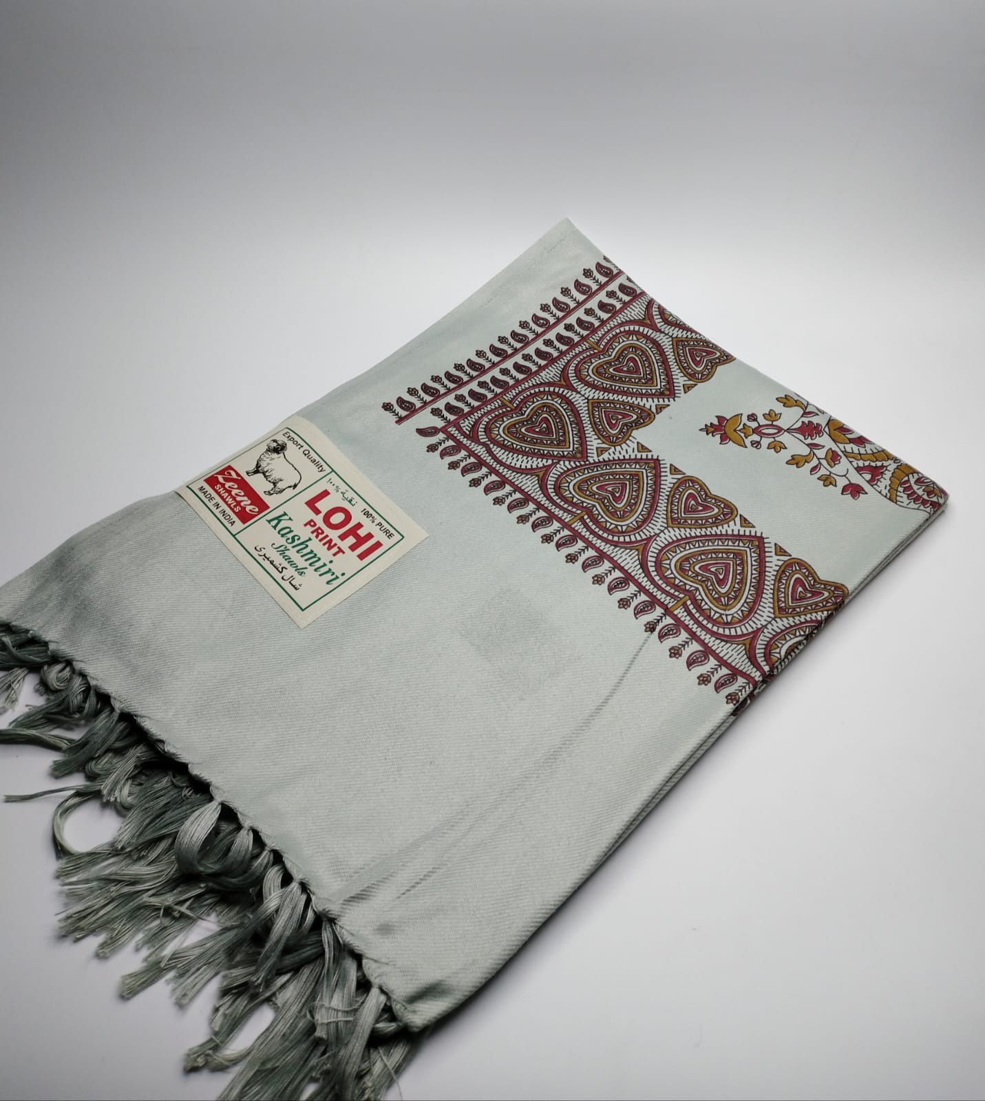 5106 قياس 250*120سم شال كشميري اصلي ساده