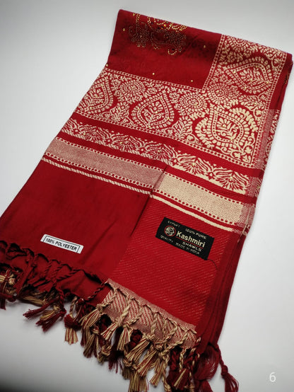5113 قياس 200*100سم شال كشميري مشجر