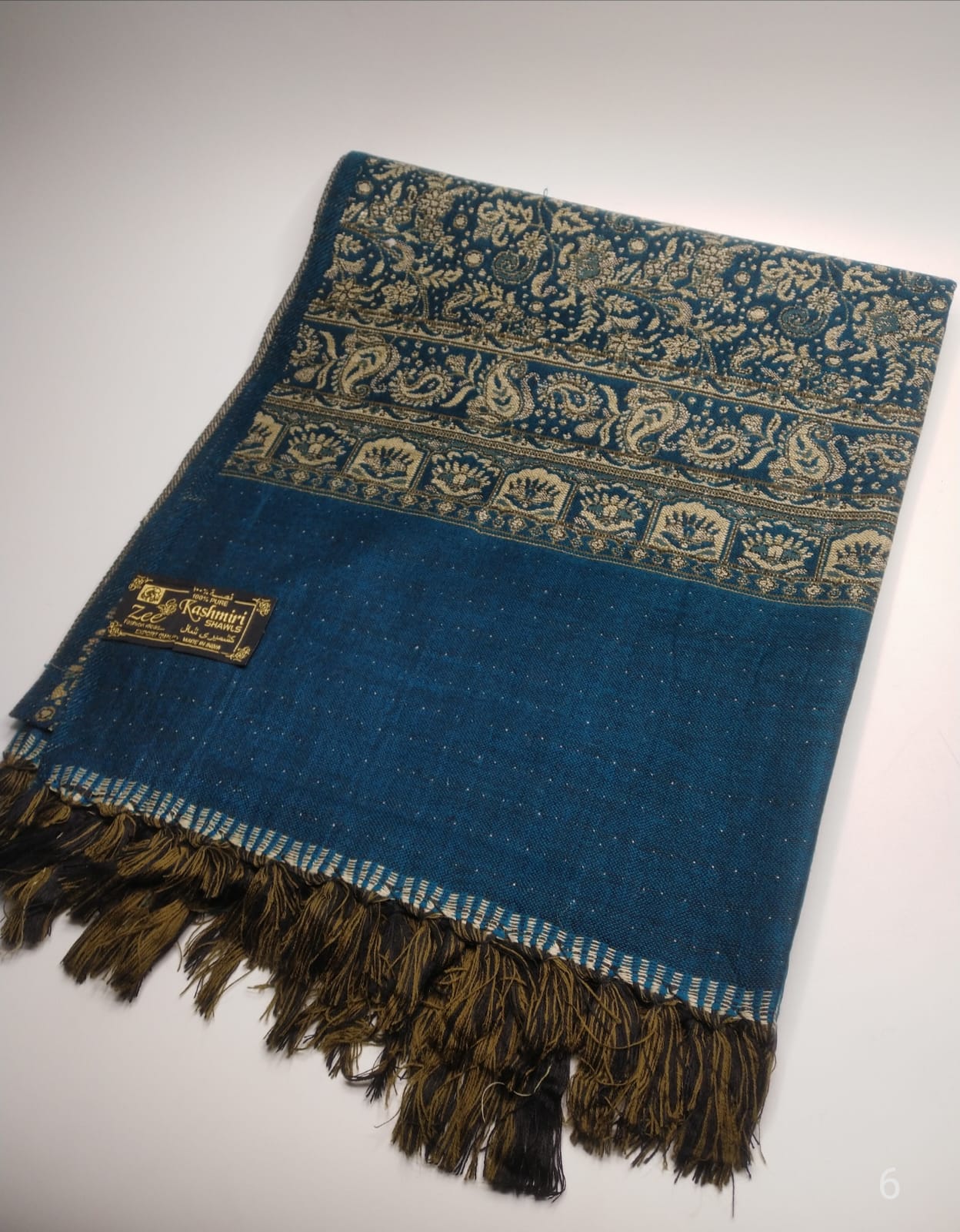 5108 قياس 200*100سم شال كشميري مشجر