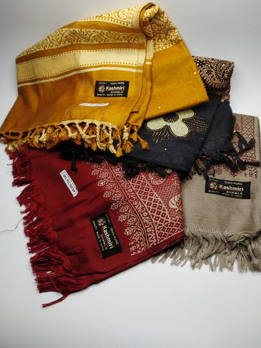 5113 قياس 200*100سم شال كشميري مشجر