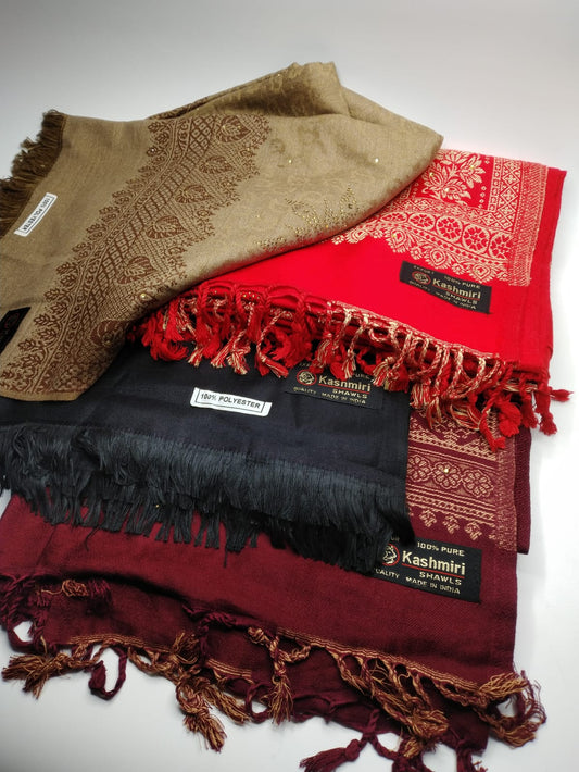 5112 قياس 200*100سم شال كشميري مشجر