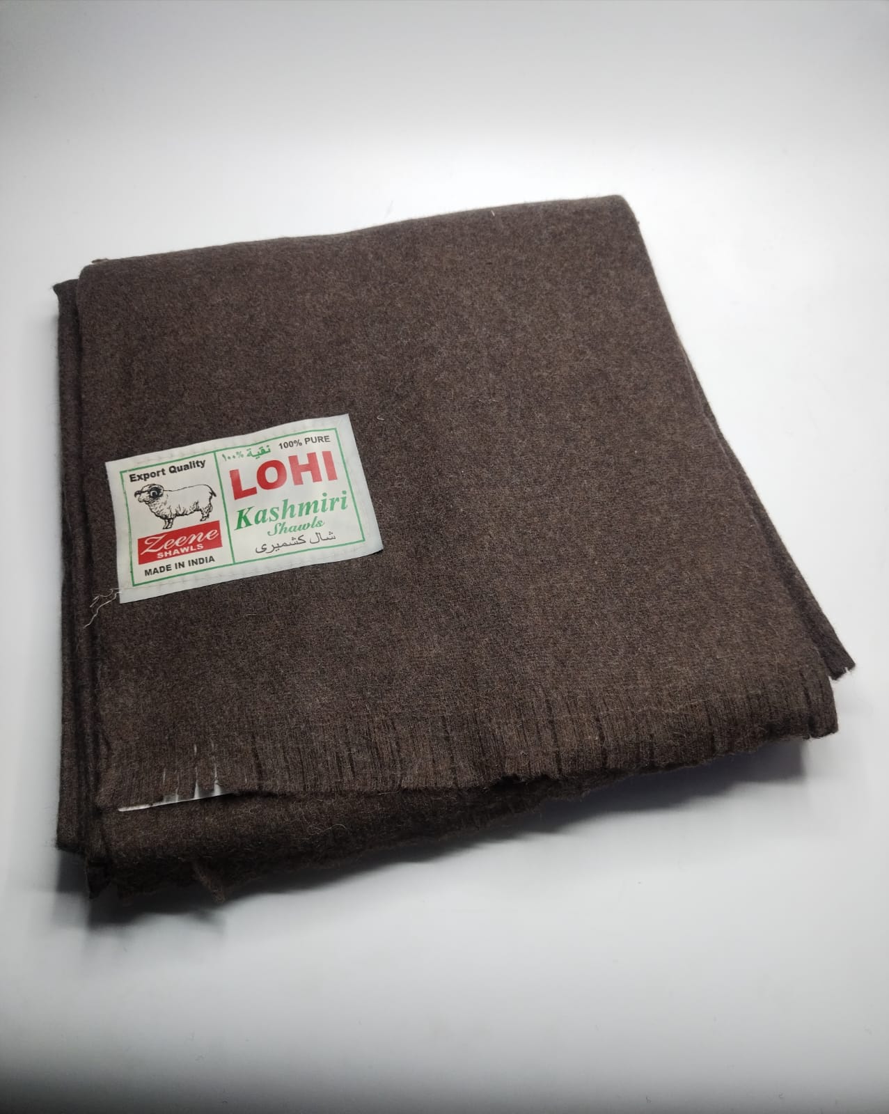 5081 قياس 220*130سم شال ثقيل كشميري اصلي ساده