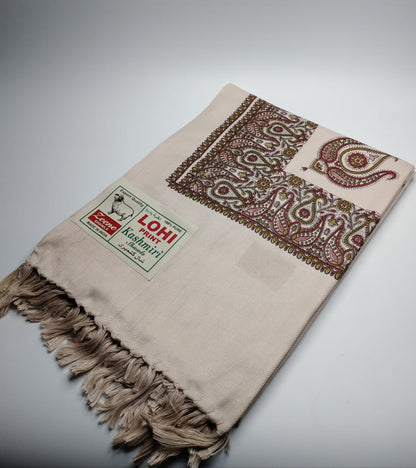 5106 قياس 250*120سم شال كشميري اصلي ساده