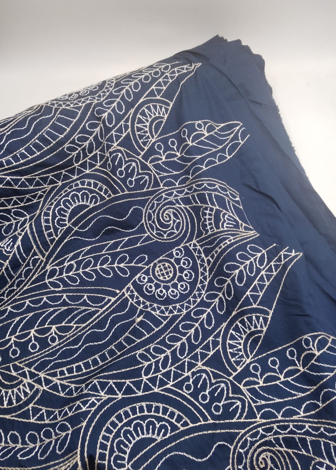 (SILKY) بوبلين مطرز 56" 4800