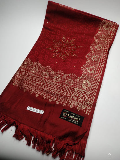 5113 قياس 200*100سم شال كشميري مشجر