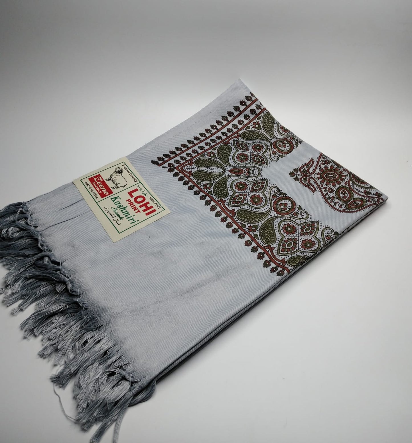 5106 قياس 250*120سم شال كشميري اصلي ساده