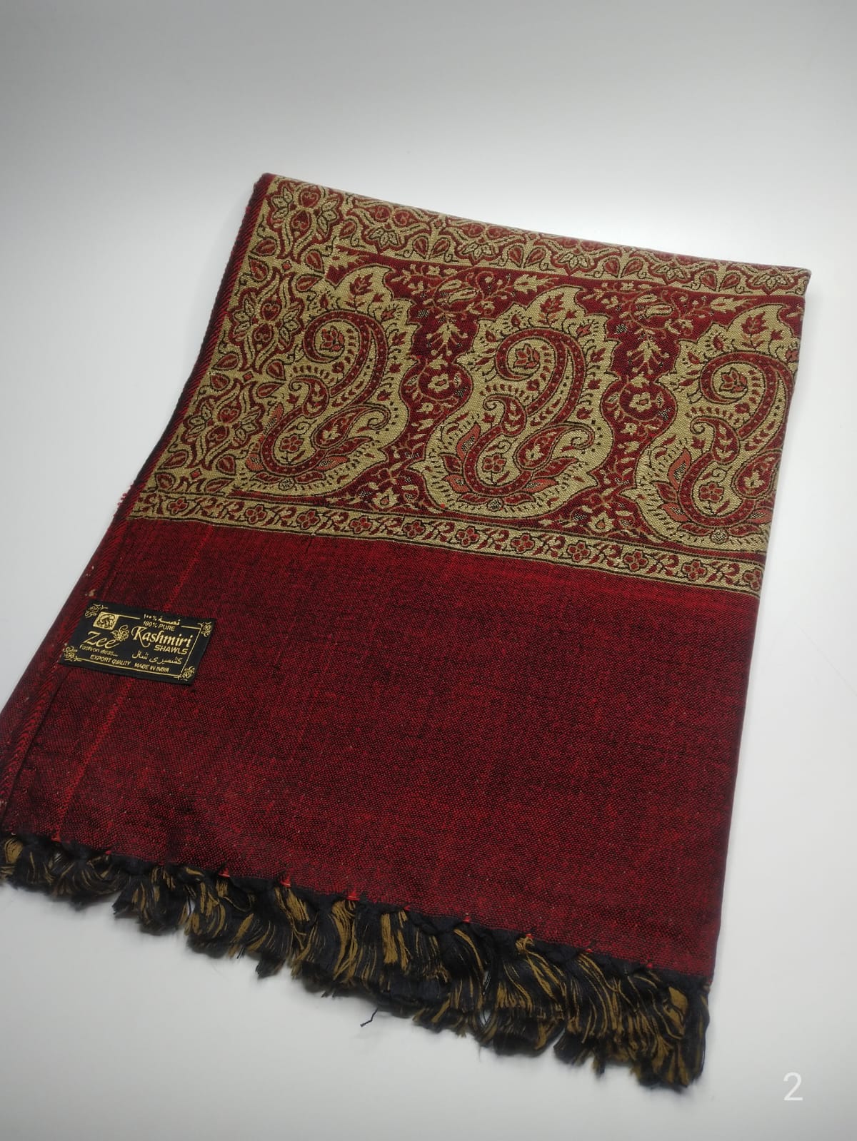 5108 قياس 200*100سم شال كشميري مشجر