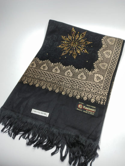 5110 قياس 200*100سم شال كشميري مشجر