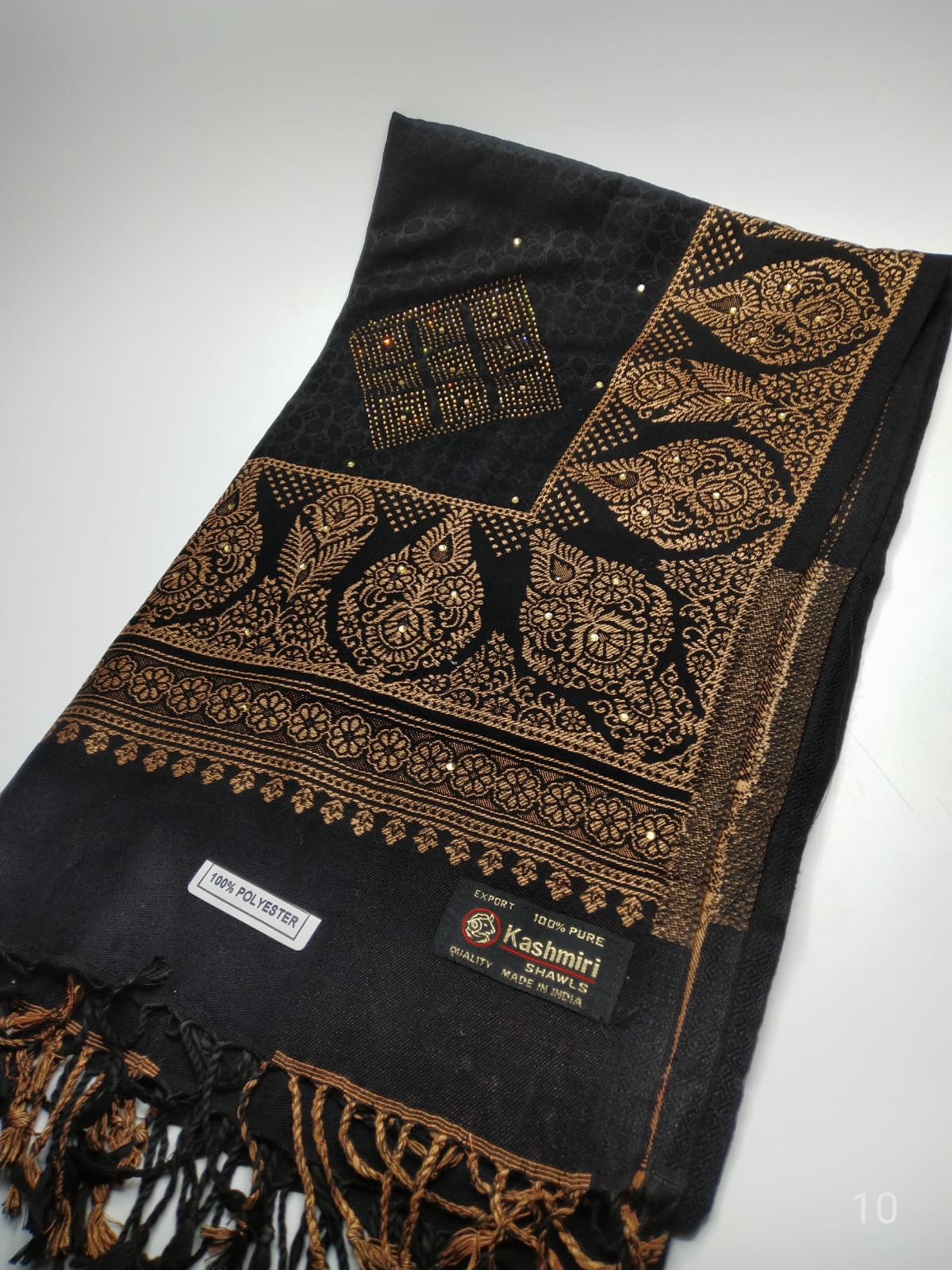 5114 قياس 200*100سم شال كشميري مشجر