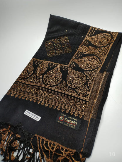 5114 قياس 200*100سم شال كشميري مشجر