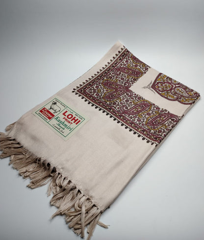 5106 قياس 250*120سم شال كشميري اصلي ساده